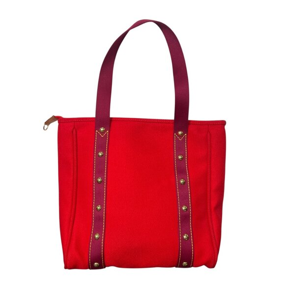 Louis Vuitton 2005 Brown Monogram Antigua MM Studded Zip Shoulder Bag - Picture 7 of 14